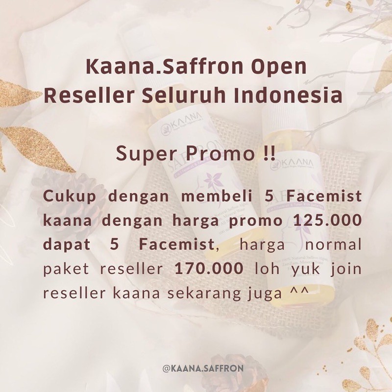 PAKET HEMAT GET 2 PRODUK FACEMIST KAANA REBRANDING JADI FACEMIST GHIRASKIN