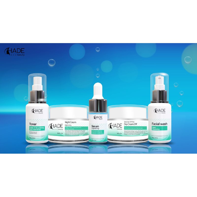 Hade Beauty Skincare Paket Brightening Hade Beauty Glowing Hade Beauty BPOM Hade Beauty Glowing