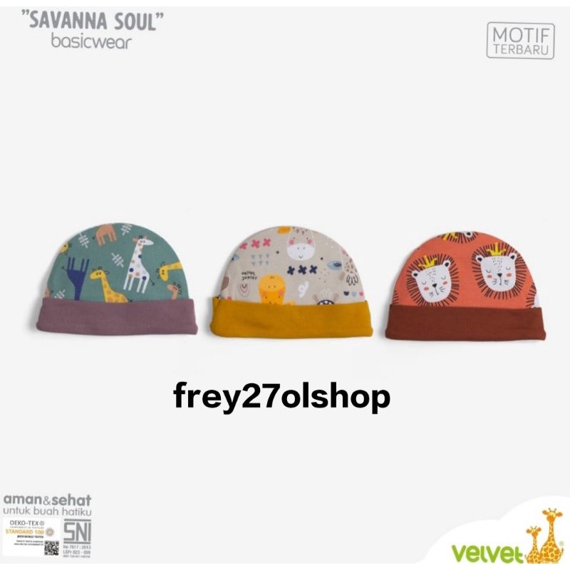 (3pc) Topi VELVET junior