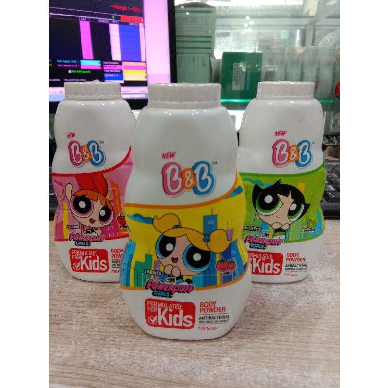 Jual B&B Kids Body Powder 150g | Shopee Indonesia