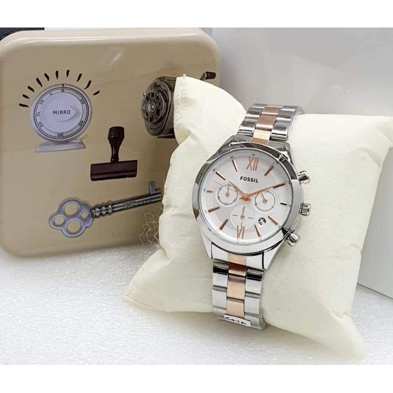 JAM TANGAN RANTAI WANITA FS CHRONO 3,6CM
