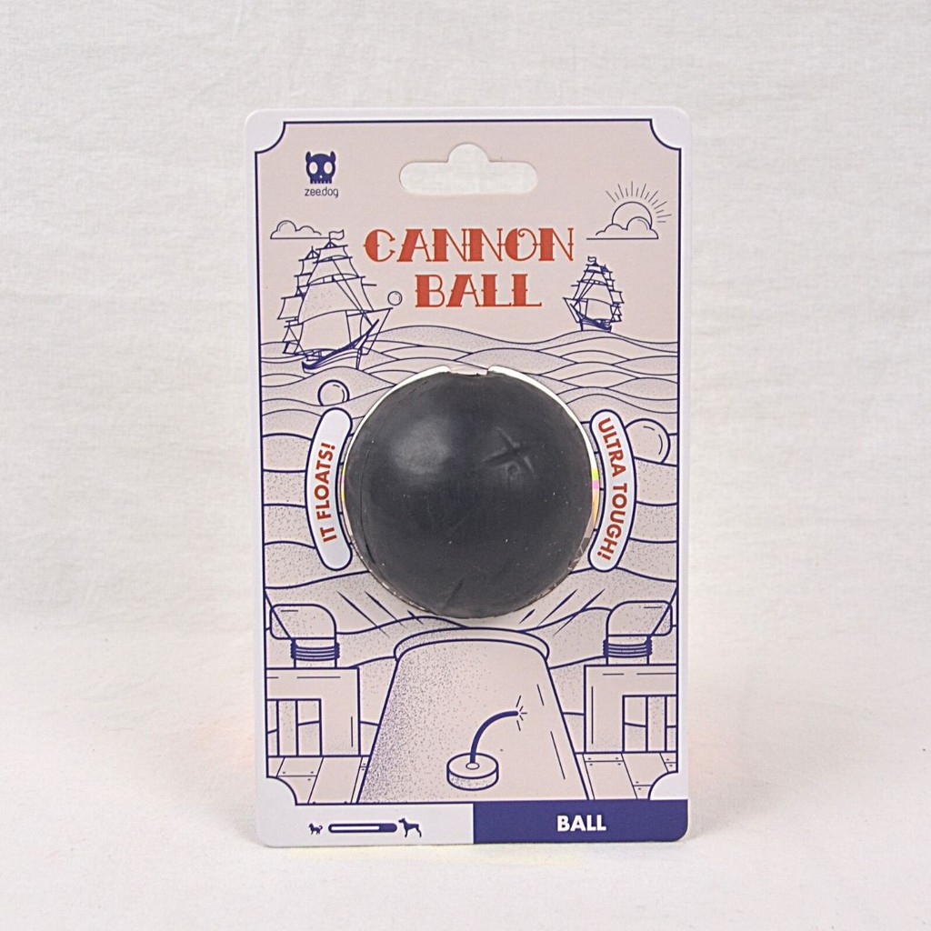 

ZEEDOG Mainan Anjing Premium Rubber Toy Cannon Ball