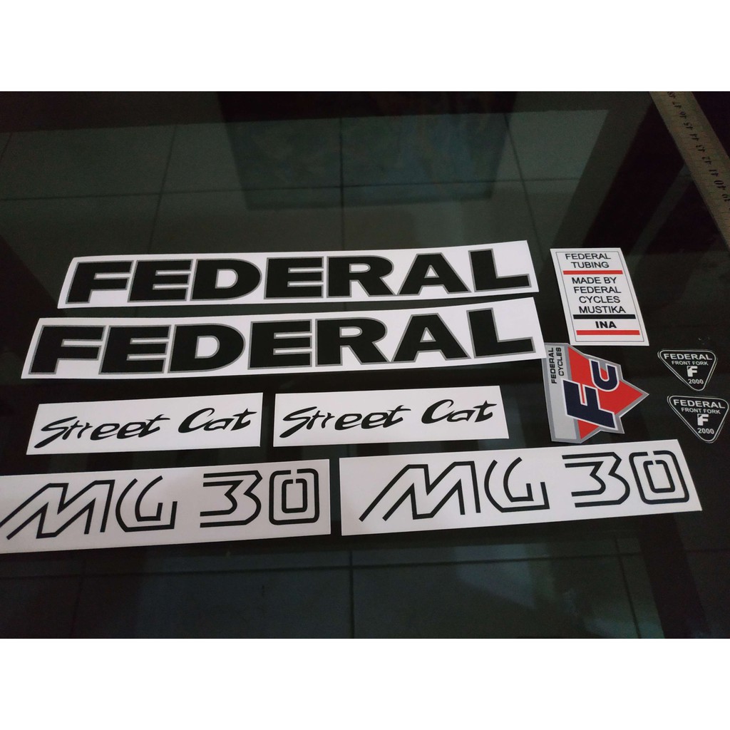 Decal Federal Street Cat MG 30