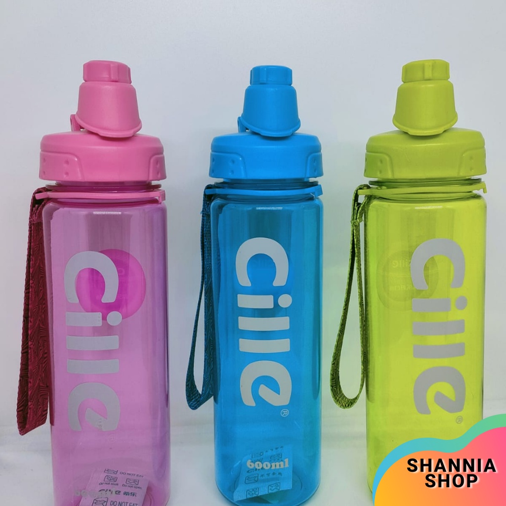 B55-2 Botol Minum Sport Cille 600 Ml Botol Minum Air Tumblr