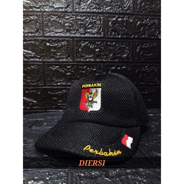 TOPI DOUBLE MESH BORDIR PERBAKIN/TOPI PERBAKIN BORDIR TERBARU 2021