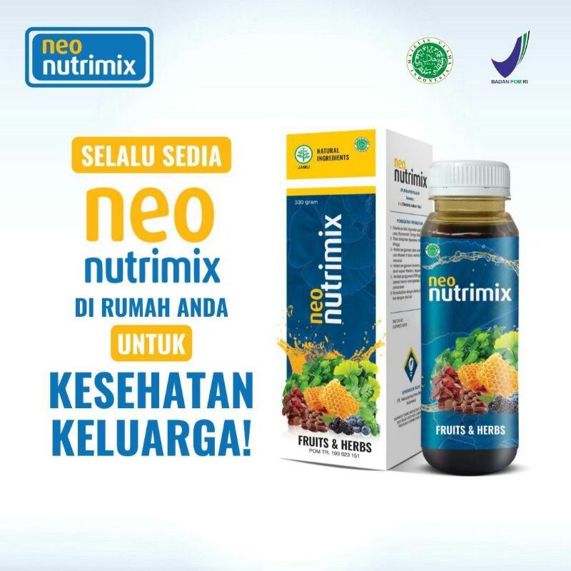 

MADU PENAMBAH NAFSU MAKAN | NEO NUTRIMIX HERBS & FRUITS