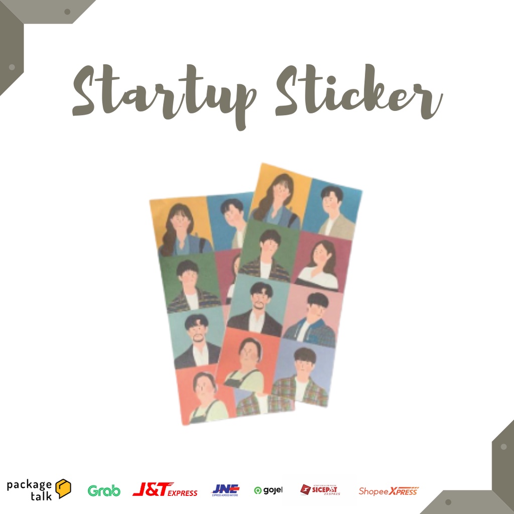 

Packagetalk - "Start up" Sticker/sticker/sticker set/sticker box/stiker box/kdrama sticker pack/aksesoris box