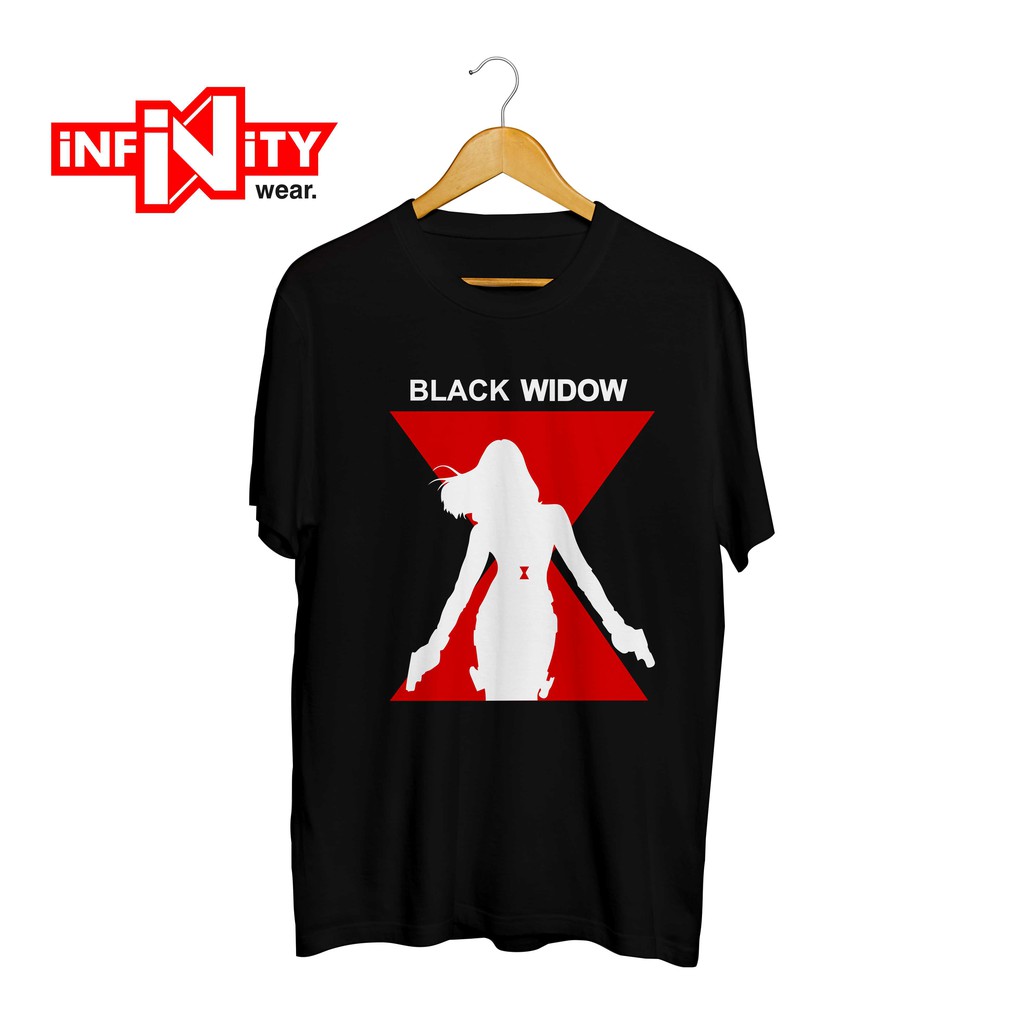 KAOS MARVEL BLACK WIDOW SILHOUTTE