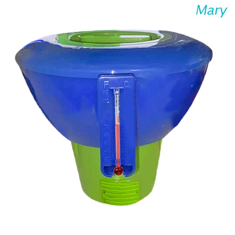 Mary Dispenser Tablet Klorin Bromin Apung Otomatis 8 &quot;Untuk Kolam Renang