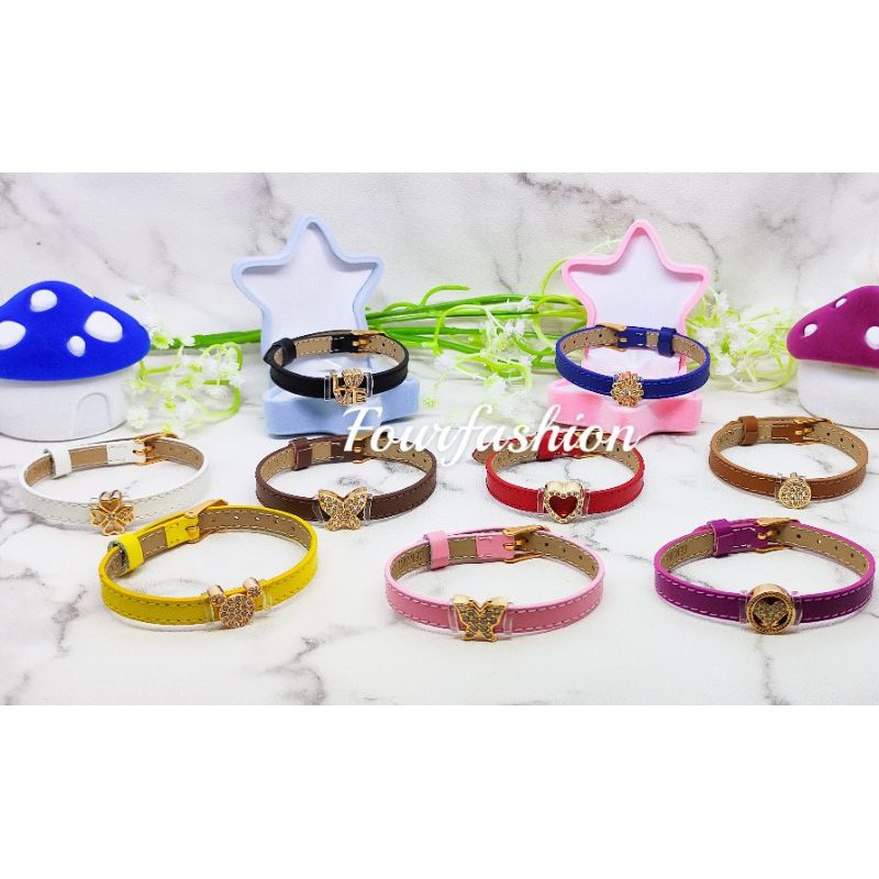 Fourfashion Liontin/Charm Xuping Permata Gelang Rantai/Sabuk/Jam Titanium TH08