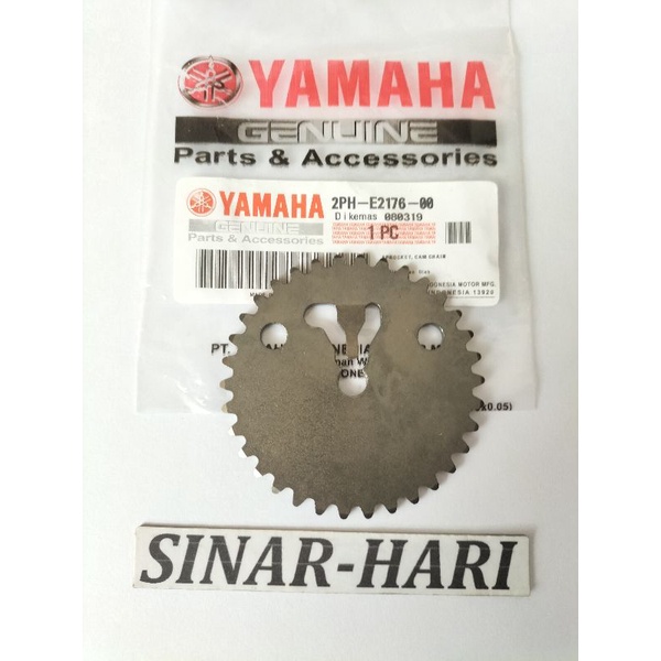 GIGI SENTRIK 2PH YAMAHA MIO Z.S ,M3 125,MIO SOUL GT 125,FINO FI,X RIDE 125 NEW OLD