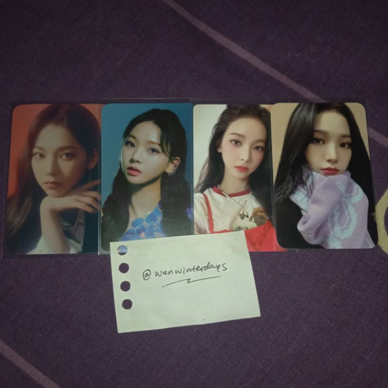 PHOTOCARD PC AESPA AE KARINA SG22 SG 22 SEASON GREETING 2022 EMBLEM SMCU ONLY KEYRING NEXT LEVEL NL 