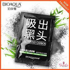 ISI 10 PCS Masker Komedo Blackhead Masker Hidung Bioaqua masker Peel Off Charcoal