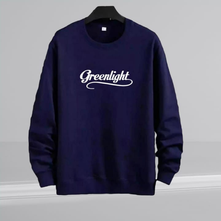 CREWNECK GREENLIGHT PRIA - WANITA  TERBARU / KOREAN STYLE BAHAN FLEECE KATUN LEMBUT DAN TEBAL