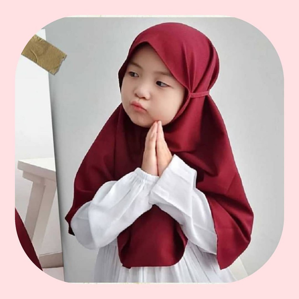 Jilbab Bergo Maryam Anak Diamond - Kerudung Wanita