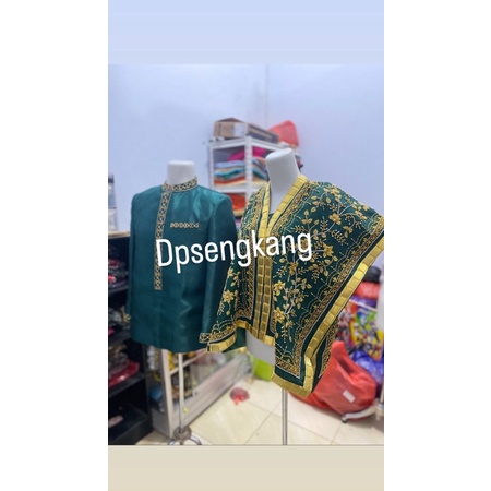 baju pengantin sutra asli adat bugis