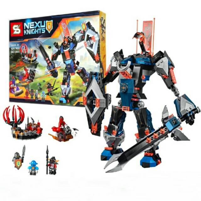 Lego nexo knights : the black knight mech sy 803