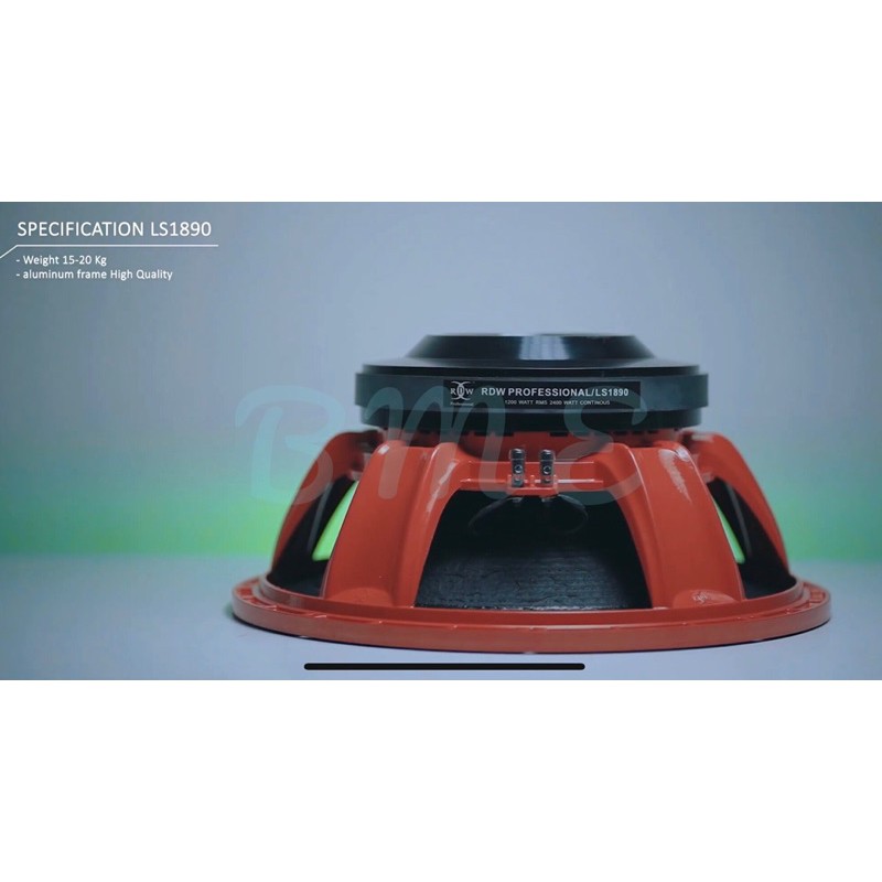 Speaker RDW Merah RDW LS1890 18LS1890