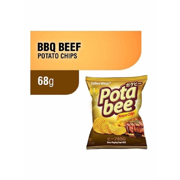 

Potabee Snack Potato Chips Bbq 68G - blorafood