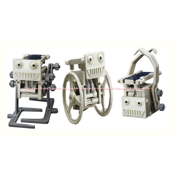 Eco Engineering 3in1 Mini Solar Robot membuat robot bertenaga surya dan ramah lingkungan