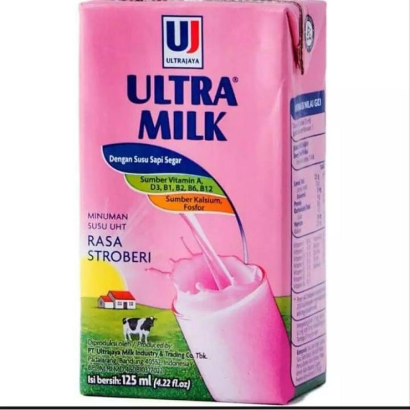 

susu ultra uht 125ml