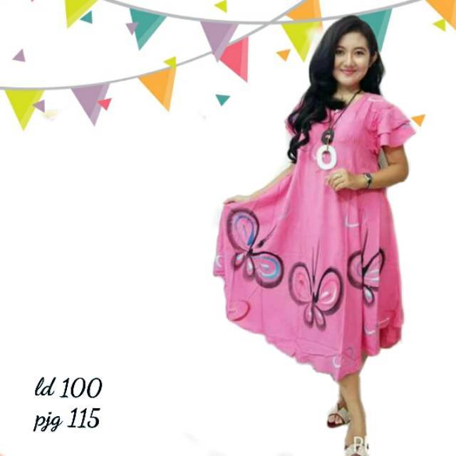 Daster payung/dress payung kancing grosir