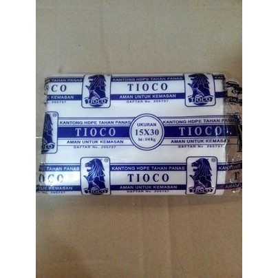 

Plastik HDPE (Anti Panas) 15x30