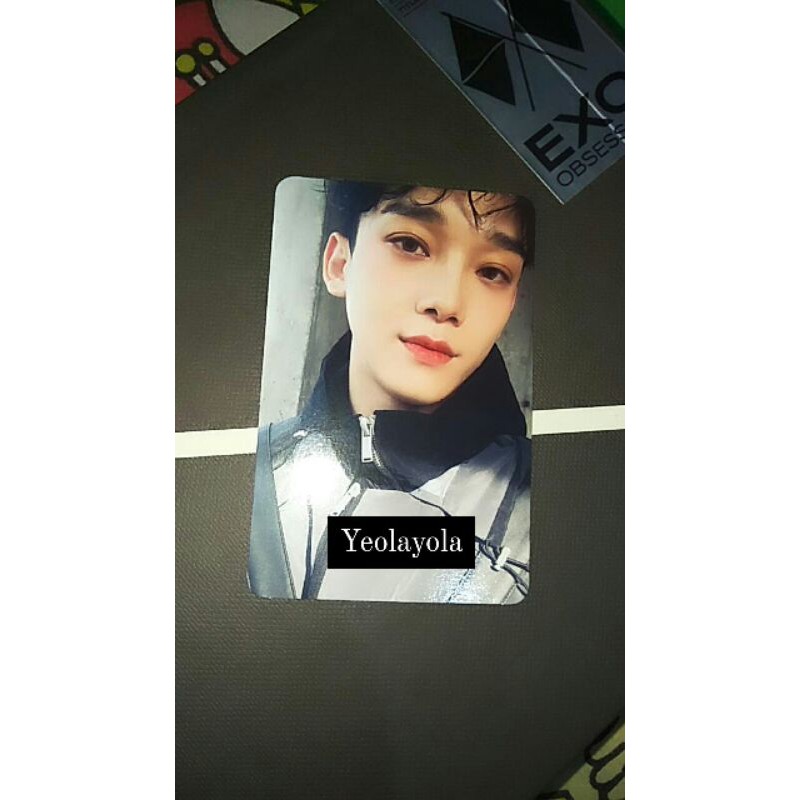 Photocard EXO Chen Obsession EXO ver