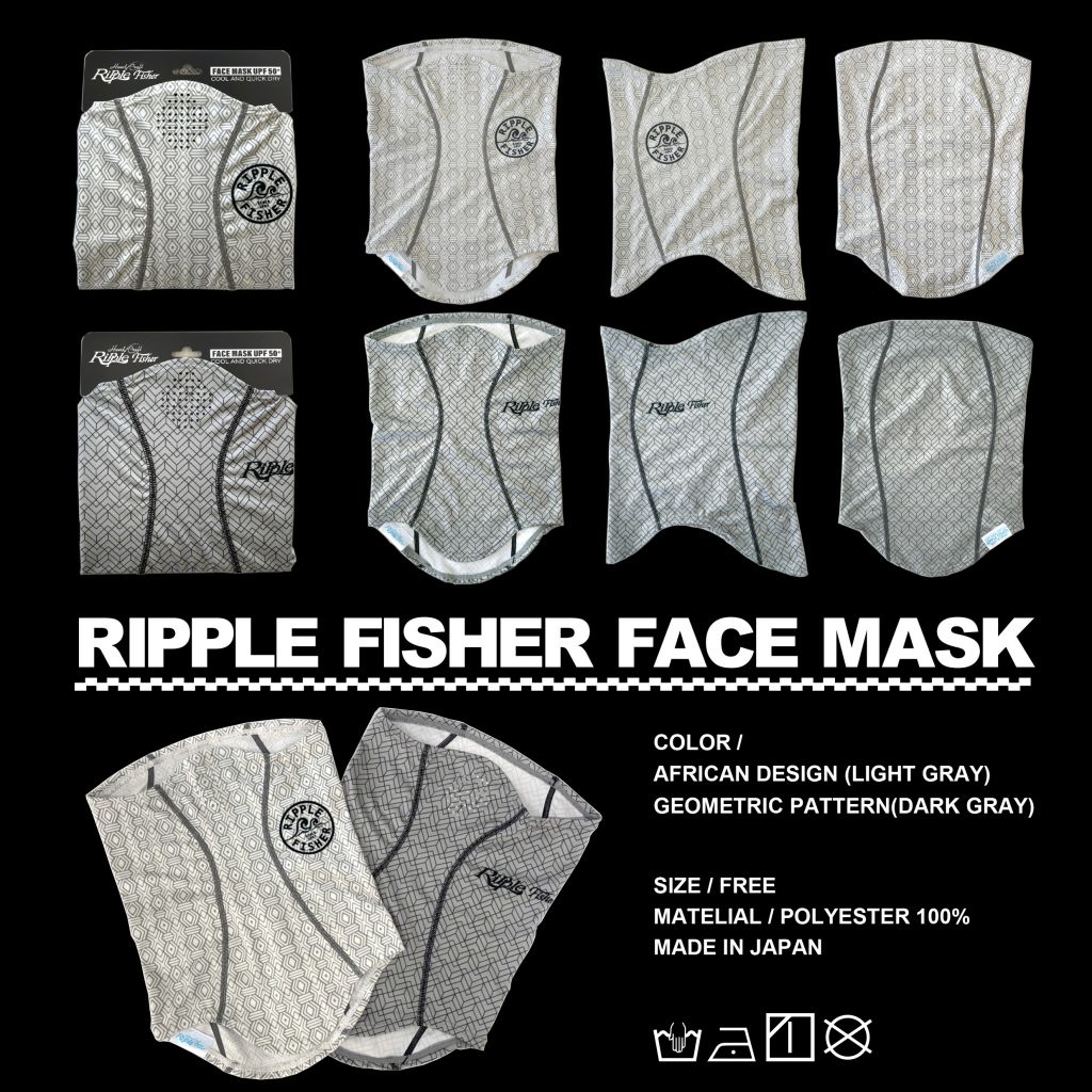 Apparel Mancing RIPPLE FISHER ORIGINAL FACE MASK UPF 50+