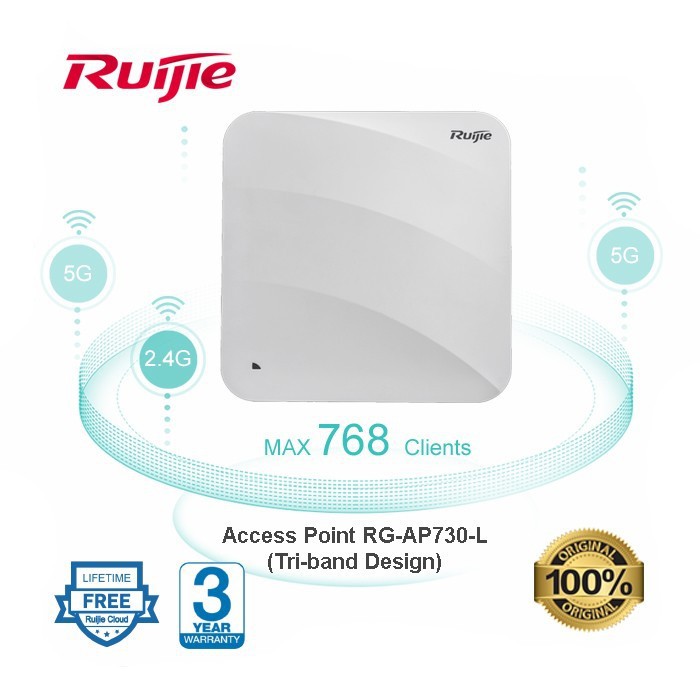 Ruijie RG-AP730-L Wireless Access Point 768 Clients Original