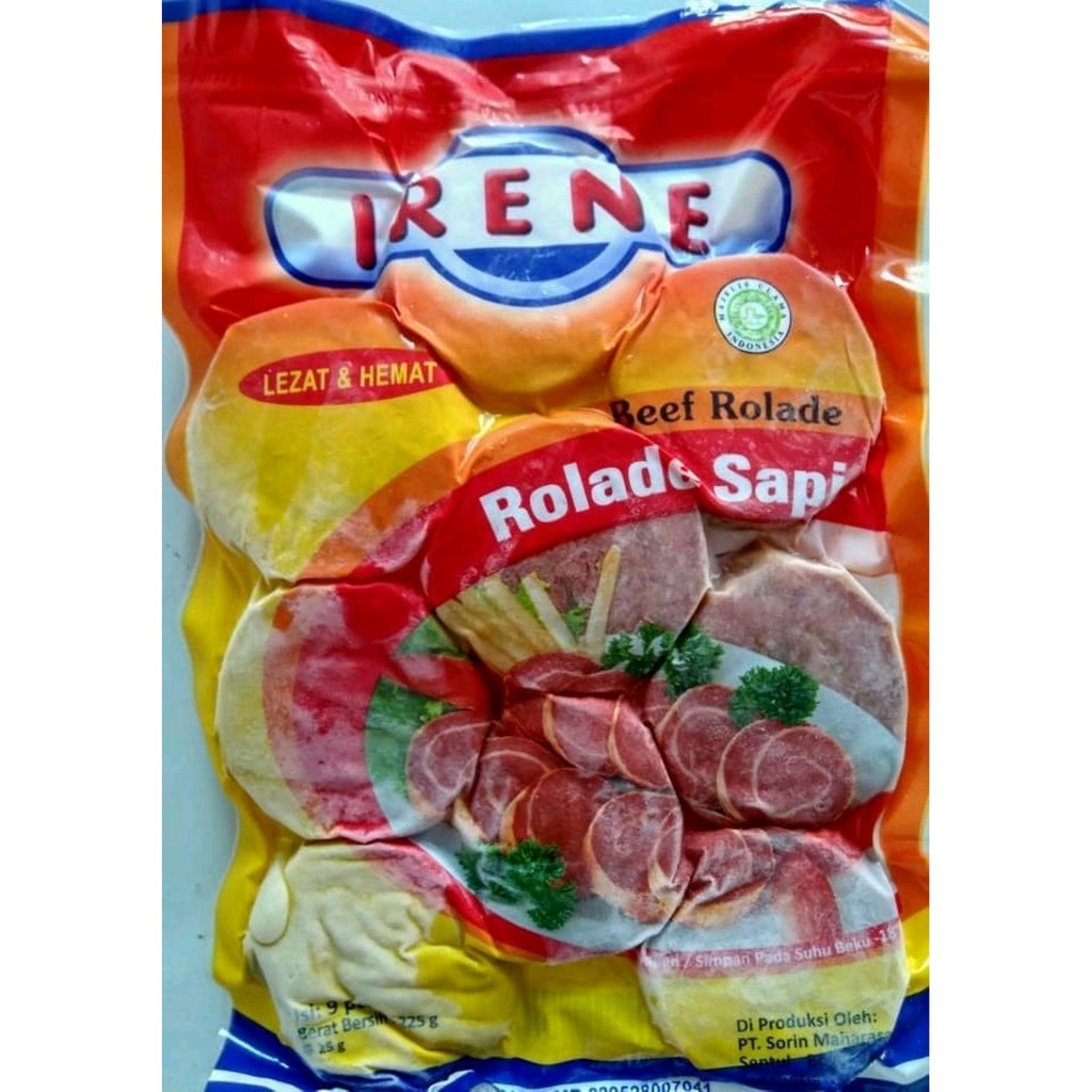 

rolade sapi irene isi 9 pcs