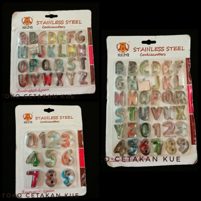 Cutter Huruf Cutter Angka Bahan Stainless ~ Cutter Huruf Besi ~ Cutter Angka Besi