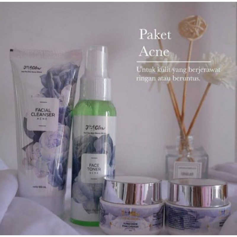 jglow paket acne