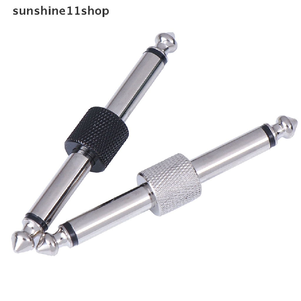 Sho Kabel Adapter jack interface coulper 6.35mm Untuk Efek pedal Gitar