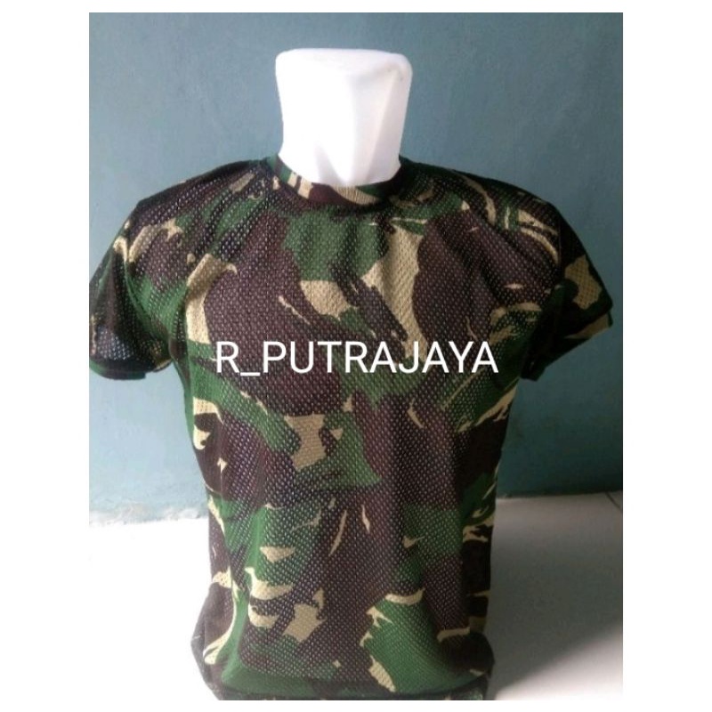 kaos loreng Jaring