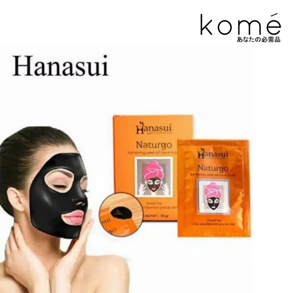 MASKER HANASUI NATURGO MASK BPOM ORIGINAL / MASKER NATURGO BPOM ORIGINAL MURAH