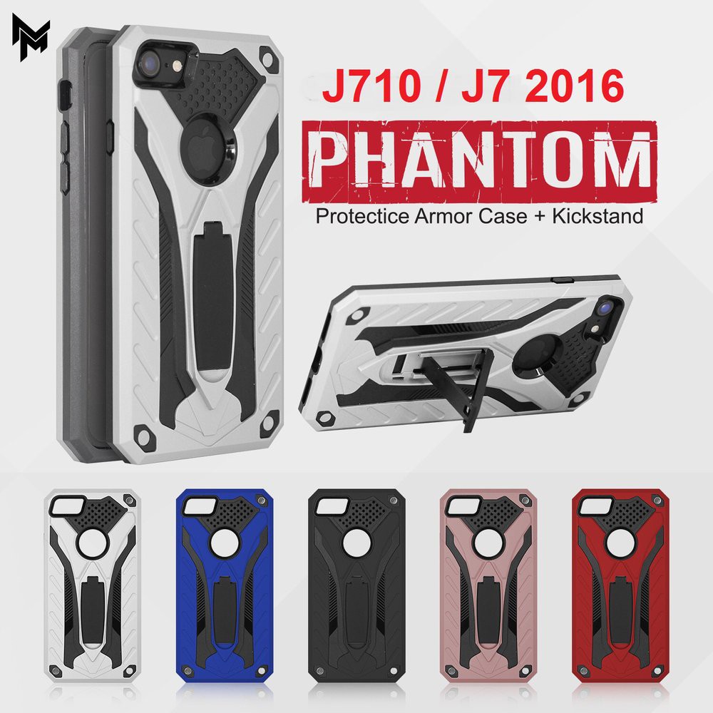 PT Hardcase Phantom Armor Kickstand for  Oppo Realme C2 C1 C3 5 5s 5i 3 6 7 7i C17 C11 C12 C25 C15 C21 X XT Narzo 20 30A Pro