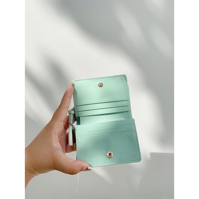 Dompet Wanita Ck Button Card Holder