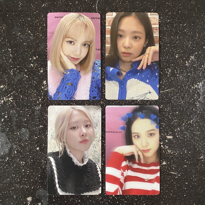 photocard blackpink japan blink official weverse membership jisoo jennie rose lisa limited first pre