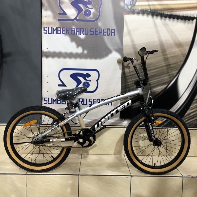 SEPEDA ANAK BMX UNITED D BASED 20 INCH NEW FREE JALU