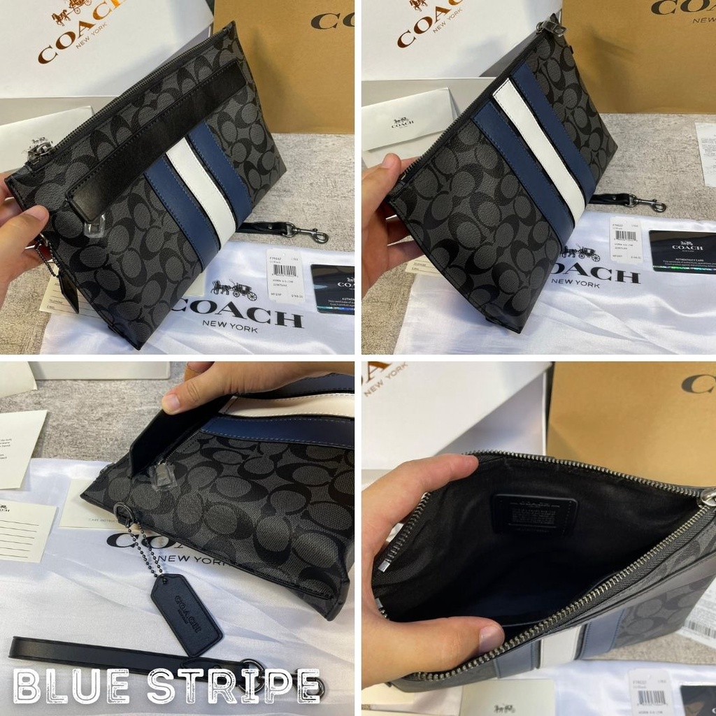 Clutch COACH 100% ORIGINAL / Clutch Pria Handbag Kulit Tas Tangan COACH