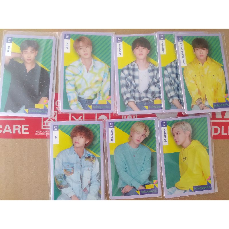 BTS PhotoCard hologram Exclusive NEW [READY STOK]
