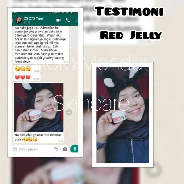 Roro Mendut Red Jelly Premium Super Wajah Glowing Sleeping Mask Whitening + Anti Aging BPOM Original