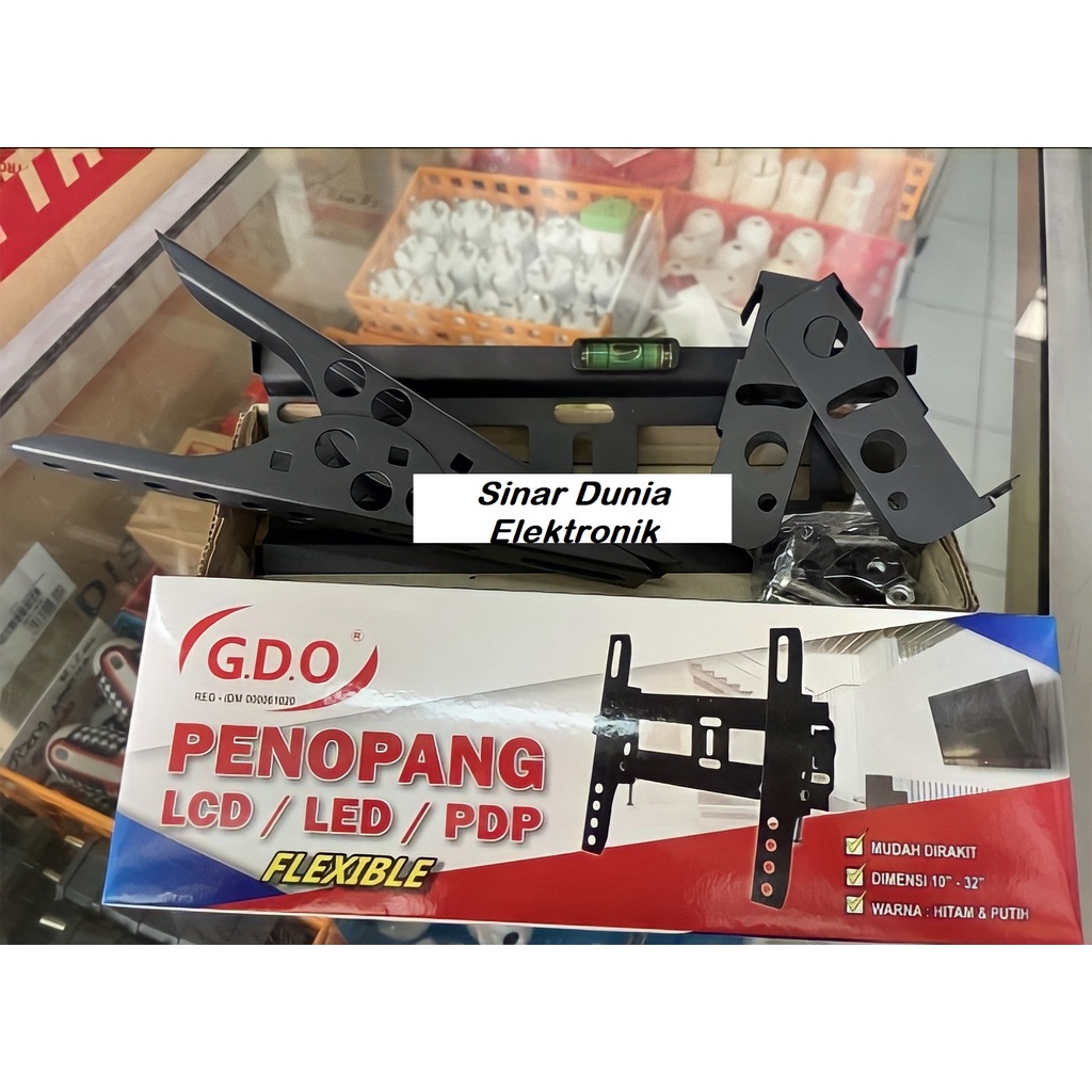 Bracket Dinding LED TV 24&quot; - 32&quot; Penopang LED/LCD/PDP GDO