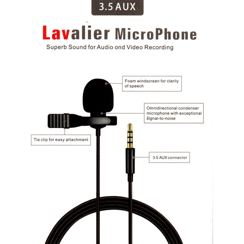 MICROPHONE KABEL JACK KECIL 3.5MM UNTUK SPEAKER KARAOKE LOBANG KECIL