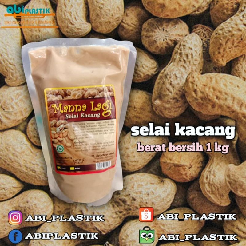 

SELAI KACANG MANNA LAGI 1kg