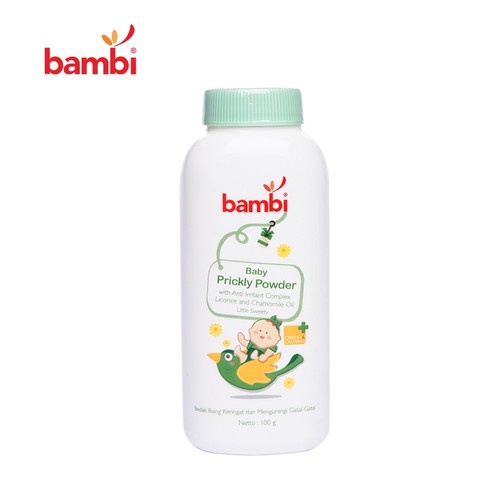 Bambi Baby Powder Prickly Heat 100gr