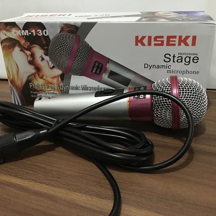 Mic Menyanyi Mik Microphone Mikropon Pengeras Suara Kisesk CKM130