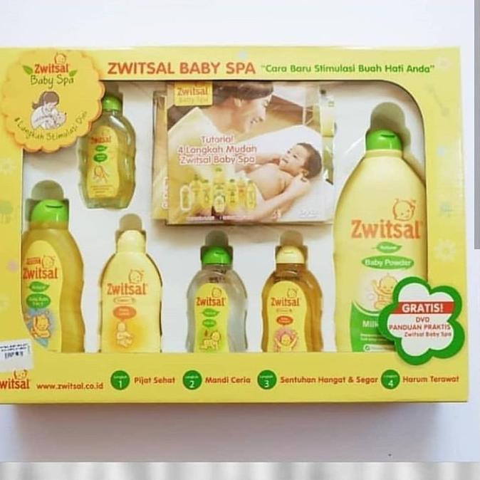 ♙ ZWITSAL Gift Set Box - Paket Sabun Mandi - Kado Bayi / GIFSET SWITSAL ❅