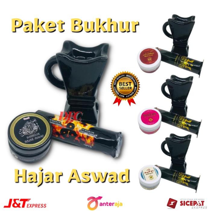 Paket Murah Bukhur Hajar Aswad - Buhur Dupa Menyan Hajar Aswad